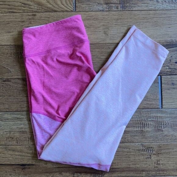 Outdoor Voices Tech Sweat 7/8 Colorblock Sculpting Compression Leggings XL - Picture 8 of 8